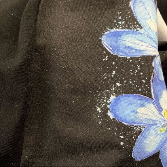 Desigual Graphic Halter Sleeveless Dress Black Combo M - Picture 3 of 5